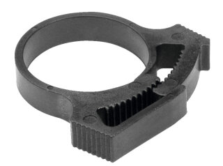 HellermannTyton - 190-00254 - Schlauchschelle Kunststoff, Ø15.6-18.3mm, schwarz, 100ST