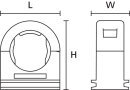 HellermannTyton - 166-50702 - Befestigungsschelle...