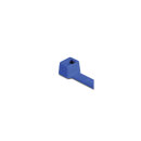 HellermannTyton - 111-00732 - Kabelbinder 201x4,7 mm, E/TFE, blau