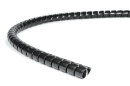 HellermannTyton - 162-20400 - Spiralschlauch 40 mm - 45 mm, PP, schwarz, 1 m