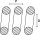 HellermannTyton - 162-10500 - Spiralschlauch 50 mm - 59 mm, PP, schwarz, 1 m