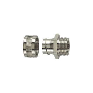HellermannTyton - 166-30306 - Metallverschraubung starres Außengewinde