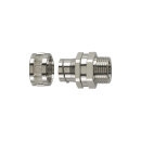HellermannTyton - 166-30407 - Verschraubung für Metall-Schutzschläuche, drehendes Außengewinde