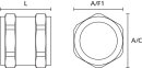 HellermannTyton - 166-50402 - Schlauchverbinder mit zwei...