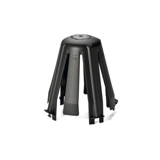 HellermannTyton - 148-00098 - Deckenabstandhalter für Einbaustrahler 62-90mm schwarz
