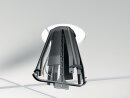 HellermannTyton - 148-00098 - Deckenabstandhalter für Einbaustrahler 62-90mm schwarz