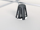 HellermannTyton - 148-00098 - Deckenabstandhalter für Einbaustrahler 62-90mm schwarz