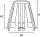 HellermannTyton - 148-00098 - Deckenabstandhalter für Einbaustrahler 62-90mm schwarz