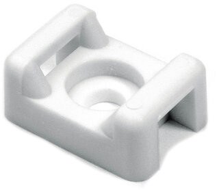 HellermannTyton - 151-30504 - Befestigungssockel 21,8x15,5 mm, weiß