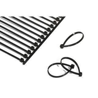 HellermannTyton - 120-50009 - Kabelbinderspule für automatisches Kabelbündelwerkzeug, 100x2,5 mm, PA66HS, natur (3500 Stk.)
