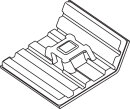 HellermannTyton - 151-01528 - Flexibler Befestigungssockel PA66HS 28 x 28 weiß