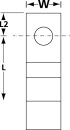 HellermannTyton - 211-70002 - Kabelhalter schraubbar schwarz