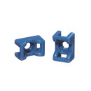 HellermannTyton - 151-00654 - Befestigungssockel 24,8x14,3 mm, E/TFE, blau