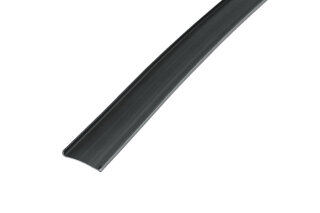 HellermannTyton - 111-00253 - Schutzprofil für Edelstahlkabelbinder 25 m x 12,9 mm, schwarz