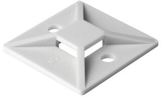HellermannTyton - 151-28479 - Befestigungssockel 28x28 mm, weiß