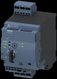 Siemens - 3RA65002CB42 - SIRIUS Kompaktabzweig Wendestarter für IO-Link, 690 V, DC 24 V, 1-4 A