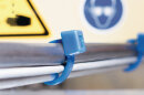 HellermannTyton - 111-00698 - Kabelbinder 150x3,5 mm, E/TFE, blau
