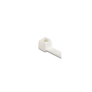 HellermannTyton - 111-00317 - Kabelbinder 300x4,6 mm, flammhemmend, weiß