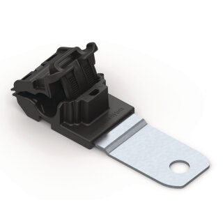 HellermannTyton - 151-01638 - Befestigungselement 138,2x34,9 mm, Bündeldurchmesser: 6,2-13,7 mm, M6, schwarz