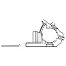 HellermannTyton - 151-01440 - Befestigungselement 116,2x34,9 mm, Bündeldurchmesser: 12,7-19,5 mm, M8, schwarz