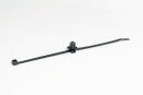 HellermannTyton - 111-85880 - Befestigungsbinder 200x4,6 mm, 2-teilig, Lamellenfuß, hitzestabil, schwarz