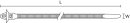 HellermannTyton - 111-85480 - Befestigungsbinder 160x5 mm, Spreizanker, hitzestabil, schwarz