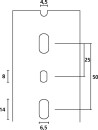HellermannTyton - 183-15075 - Verdrahtungskanal 50x75 mm,...