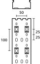 HellermannTyton - 181-10329 - Verdrahtungskanal 80x100...