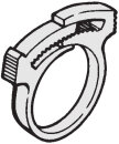 HellermannTyton - 190-00090 - Befestigungsschelle schwarz