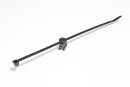 HellermannTyton - 156-01601 - Befestigungsbinder 202x4,6 mm, 2-teilig, hitzestabil, schlagzäh, schwarz