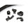 HellermannTyton - 151-01863 - Kabelbaumclip 1 - 3 mm, hitzestabil, schlagzäh, schwarz