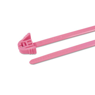 HellermannTyton - 115-00147 - Kabelbinder lösbar 200x4,7 mm pink