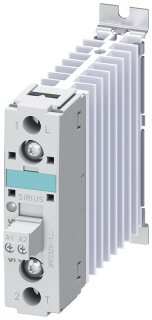 Siemens - 3RF23201AA06 - Halbleiterschütz 3RF2, 1-ph. AC51 20A 48-600V/24V DC