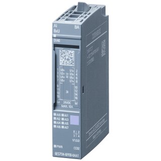 Siemens - 6ES7134-6FF00-0AA1 - SIMATIC ET 200SP AI 8xU BA