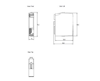 ET 200SP analoges Eingangsmodul AI 8xRTD/TC 2-Wire HF 16 Bit