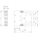 Hilfsschalterblock 3RH2911-1DA11 seitlich 1 S + 1 Ö für 3RT2.1