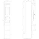 Sicherungslasttrennleiste 3NJ4123-3BT01 3-polig 250 A 690 V