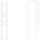Sicherungslasttrennleiste 3NJ4133-3BF01 3-polig 400 A 690...