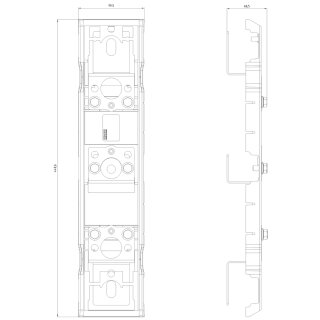 Adapter 3NJ4918-0DA02 für zwei 3NJ4103 Sicherungslasttrennleisten