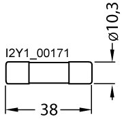 Sicherung Class CC 12A träge strombegrenzend 600V Siemens
