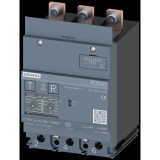 Differenzstromg. Rcd520 3P I=160A U=480V