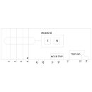Differenzstromschutzbaustein RCD510 Typ A 4-polig 160 A...