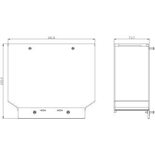 Klemmenabdeckung verbreitert 4-polig 3VA9221-0WG40 Siemens