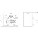 Frontdrehantrieb Standard 3VA9267-0EK11 IP30 82 mm