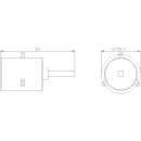 Tiefenausgleichsadapter 3VA9487-0GB10 Einschubtechnik 8x8 mm