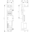 AS-i Verbinder SlimLine Compact 22,5 mm Siemens 3RK1901-1YA10