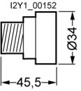 DIAZED-Schraubkappe 5SH112 DII 25 A 500 V Keramik