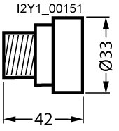 DIAZED-Schraubkappe 5SH1221 DII 500V mit Prüfloch