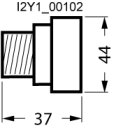 NEOZED-Schraubkappe Porzellan D03 100 A Sicherung