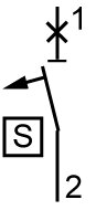 SHU-Schalter 5SP3725-3 1-polig E 25 230/400V Hauptleitungsschutzschalter